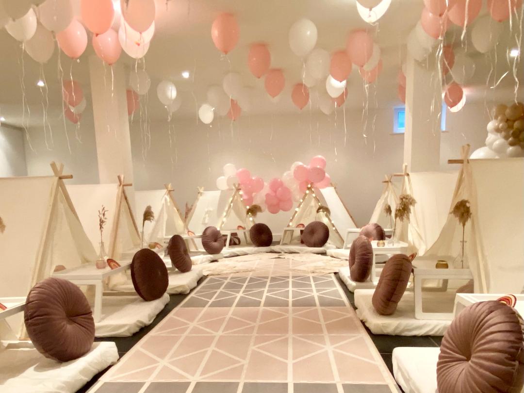 Foto TeePee Sleepover Party